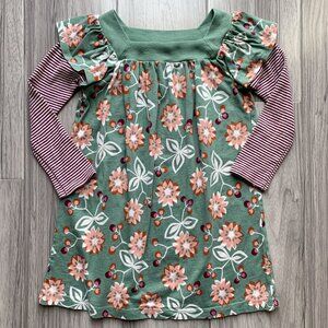 Tea Collection Flor De Papel Mini Dress